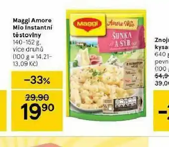 Tesco Maggi amore mio instantní těstoviny nabídka