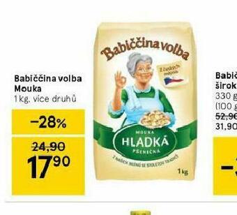 Tesco Mouka nabídka