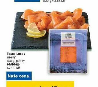 Tesco Tesco losos uzený nabídka