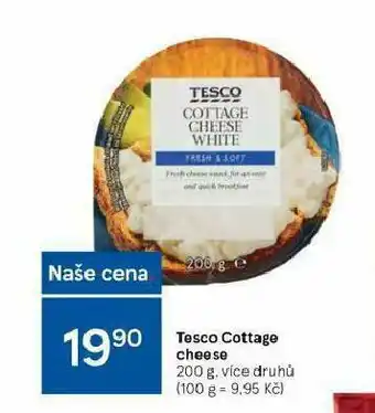 Tesco Tesco cottage cheese nabídka