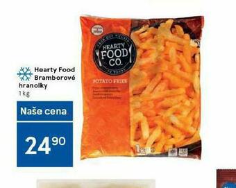 Tesco Hearty food bramborové hranolky nabídka