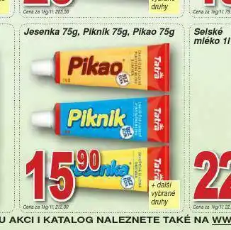 Lidl Tatra pikao / jesenka / piknik nabídka