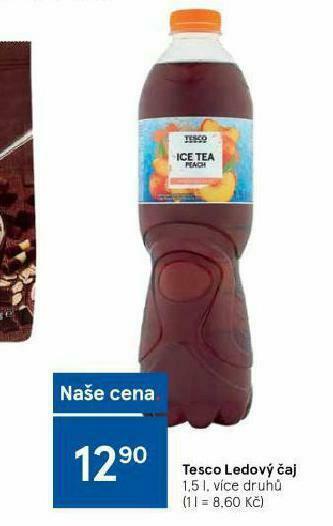 Tesco Tesco ledový čaj nabídka