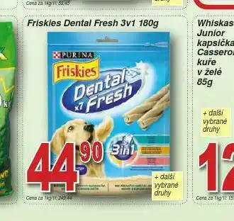 Lidl Friskies dental fresh 3v1 nabídka