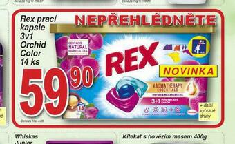 Lidl Rex prací kapsle nabídka