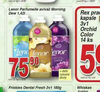 Lenor perfumelle aviváž morning dew