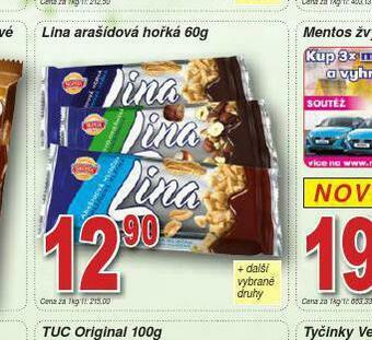 Lidl Lina arašídová hořká nabídka