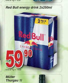 Lidl Red bull energy drink nabídka