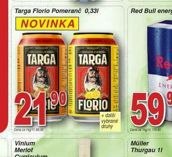 Lidl Targa florio pomeranč nabídka