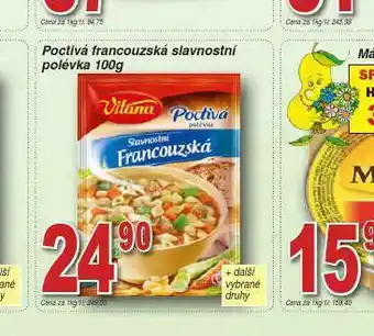 Lidl Poctivá francouzská slavnostní polévka nabídka