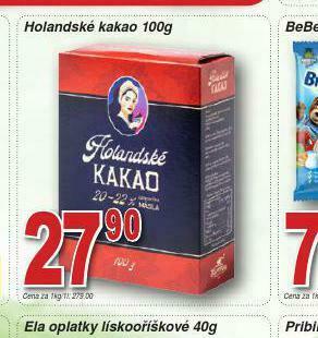 Lidl Holandské kakao nabídka