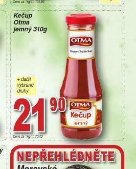Lidl Kečup otma jemný nabídka