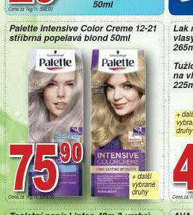 Lidl Palette intensive color creme nabídka