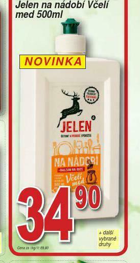 Lidl Jelen na nádobí nabídka