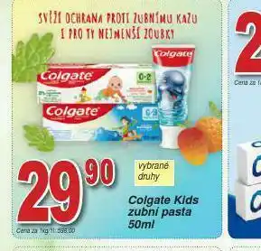 Lidl Colgate kids zubní pasta nabídka