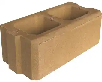 Betonový plot simple block základní tvarovka hx 1/20/af 40 x 20 x 15 cm průběžná okrová
