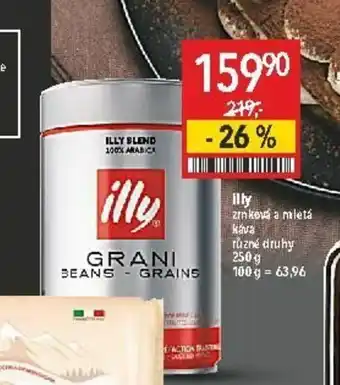 Globus illy 250g nabídka