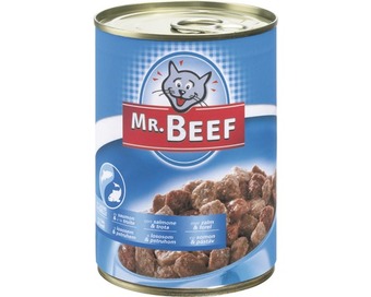 Hornbach Konzerva pro kočky mr. beef losos a pstruh 400 g nabídka