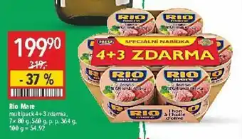 Globus Rio Mare 7x80g nabídka
