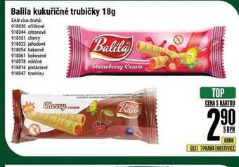 Tamda Foods Balila kukuřičné trubičky, 18 g nabídka