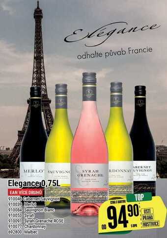 Tamda Foods Elegance, 0,75 l nabídka