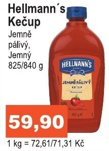 COOP DISKONT Hellmann's Kečup nabídka