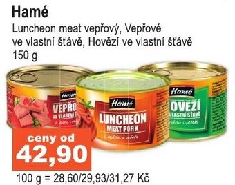 COOP DISKONT Hamé nabídka