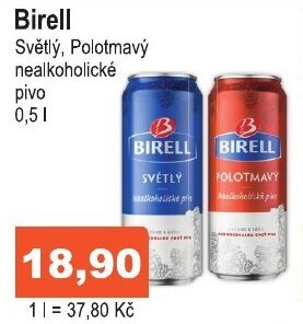 COOP DISKONT Birell nabídka