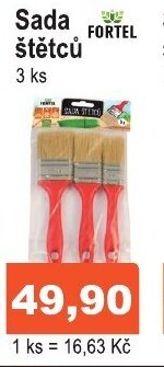 COOP DISKONT Sada štětců nabídka