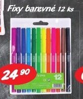 Fixy barevné 12 ks
