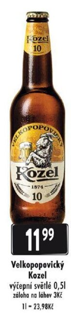 Qanto Velkopopovický Kozel nabídka