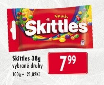 Qanto Skittles 38g nabídka