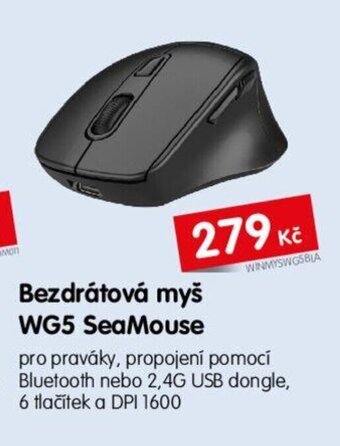 Bezdrátová myš WG5 SeaMouse