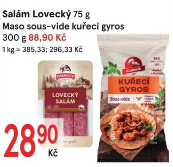 Žabka Salám Lovecký nabídka