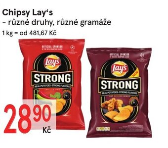 Žabka Chipsy Lay's nabídka
