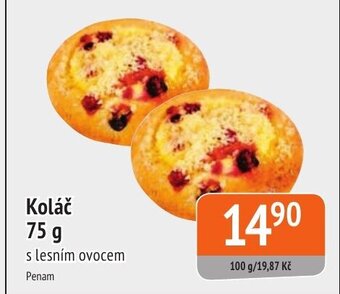 Coop hb Koláč 75 g s lesním ovocem Penam nabídka