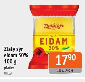 Coop hb Zlatý sýr eidam 30% 100 g nabídka