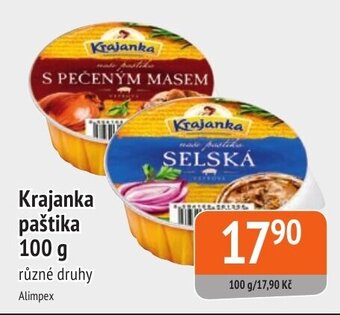Coop hb Krajanka paštika 100 g různé druhy nabídka