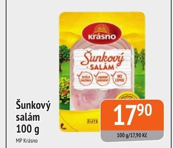 Coop hb Šunkový salám 100 g nabídka