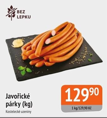 Coop hb Javořické párky (kg) nabídka