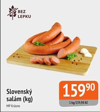 Coop hb Slovensky salám (kg) nabídka