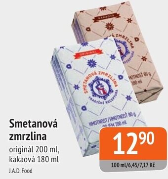 Smetanová zmrzlina