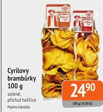Coop hb Cyrilovy brambůrky 100 g nabídka