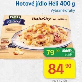 Kubík potraviny Hotové jídlo Heli 400 g nabídka