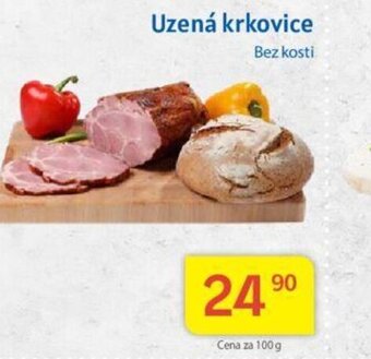 Kubík potraviny Uzená krkovice nabídka
