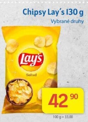 Kubík potraviny Chipsy Lay's 130 g nabídka