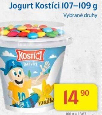 Kubík potraviny Jogurt Kostíci 107-109 g nabídka