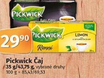 COOP TIP Pickwick Čaj nabídka
