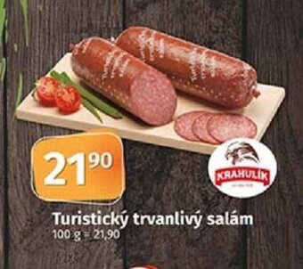 COOP TIP Turistický trvanlivý salám nabídka