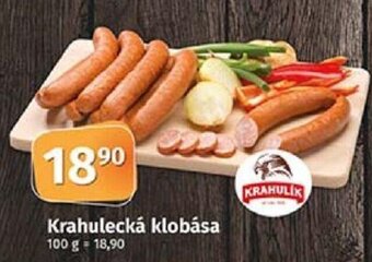 COOP TIP Krahulecká klobása nabídka